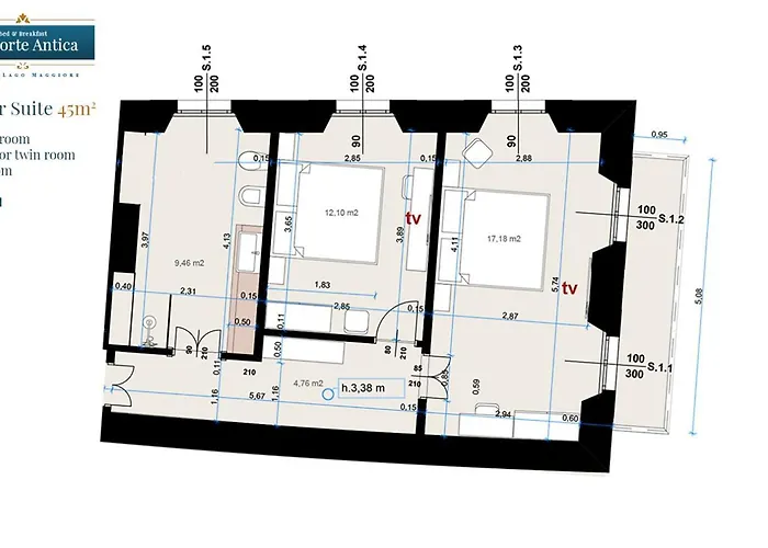 ベッド・アンド・ブレックファスト La Corte Antica - Maggiore